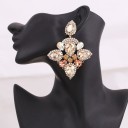 Pendientes colgantes de mujer con cristal G1239 47