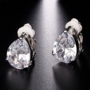Pendientes colgantes de mujer con cristal G1435 8