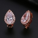 Pendientes colgantes de mujer con cristal G1435 9