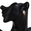 Pendientes colgantes de mujer con cristal G1435 2