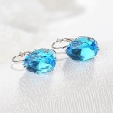 Pendientes colgantes de mujer con cristal G505 6