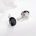 Pendientes colgantes de mujer con cristal G505 3