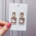 Pendientes colgantes de mujer con cristal G722 5
