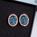 Pendientes colgantes de mujer con cristal G879 5