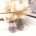 Pendientes colgantes de mujer con cristal G988 1