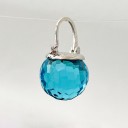 Pendientes colgantes de mujer con cristales. 12