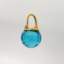 Pendientes colgantes de mujer con cristales. 4