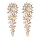 Pendientes colgantes de mujer con cristales G1209 5