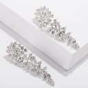Pendientes colgantes de mujer con cristales G1209 6