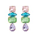 Pendientes colgantes de mujer con cristales G688 9