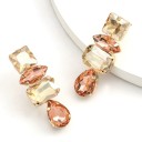 Pendientes colgantes de mujer con cristales G688 1