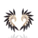 Pendientes colgantes de mujer con cristales G728 11