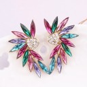 Pendientes colgantes de mujer con cristales G728 2