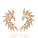 Pendientes colgantes de mujer con cristales G728 25