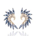 Pendientes colgantes de mujer con cristales G728 31