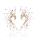 Pendientes colgantes de mujer con cristales G728 6