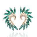 Pendientes colgantes de mujer con cristales G728 9