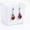 Pendientes colgantes de mujer con cristales G776 3