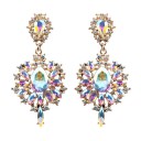 Pendientes colgantes de mujer con cristales G814 1