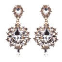 Pendientes colgantes de mujer con cristales G814 3