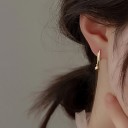 Pendientes colgantes de mujer con cubos 3