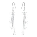 Pendientes colgantes de mujer con estrellas A3166 4