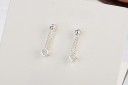 Pendientes colgantes de mujer con forma de cubo 5