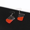 Pendientes colgantes de mujer con forma de frasco 3