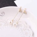 Pendientes colgantes de mujer con perla G1152 3