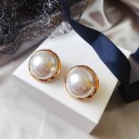 Pendientes colgantes de mujer con perla G1261 3
