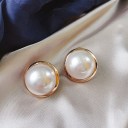 Pendientes colgantes de mujer con perla G1261 4