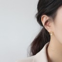 Pendientes colgantes de mujer con perla G611 4