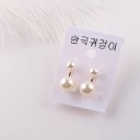 Pendientes colgantes de mujer con perlas G1114 6