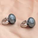 Pendientes colgantes de mujer con perlas G312 2
