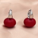Pendientes colgantes de mujer con perlas G312 5