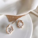 Pendientes colgantes de mujer con perlas G515 2