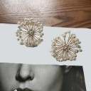 Pendientes colgantes de mujer con perlas G759 6