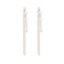 Pendientes colgantes de mujer con perlas G981 1