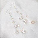 Pendientes colgantes de mujer con perlas R111 2