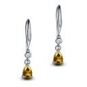 Pendientes colgantes de mujer con piedra R61 4