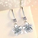Pendientes colgantes de mujer con piedras 5