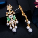 Pendientes colgantes de mujer G1003 2