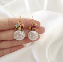 Pendientes colgantes de mujer G1012 2