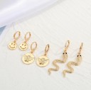Pendientes colgantes de mujer G1052 1