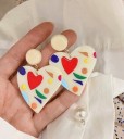 Pendientes colgantes de mujer G1116 8