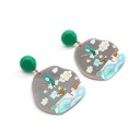 Pendientes colgantes de mujer G1123 16