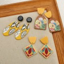 Pendientes colgantes de mujer G1123 2