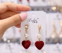 Pendientes colgantes de mujer G1131 7