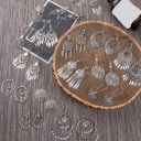 Pendientes colgantes de mujer G1237 1