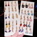 Pendientes colgantes de mujer G1270 3